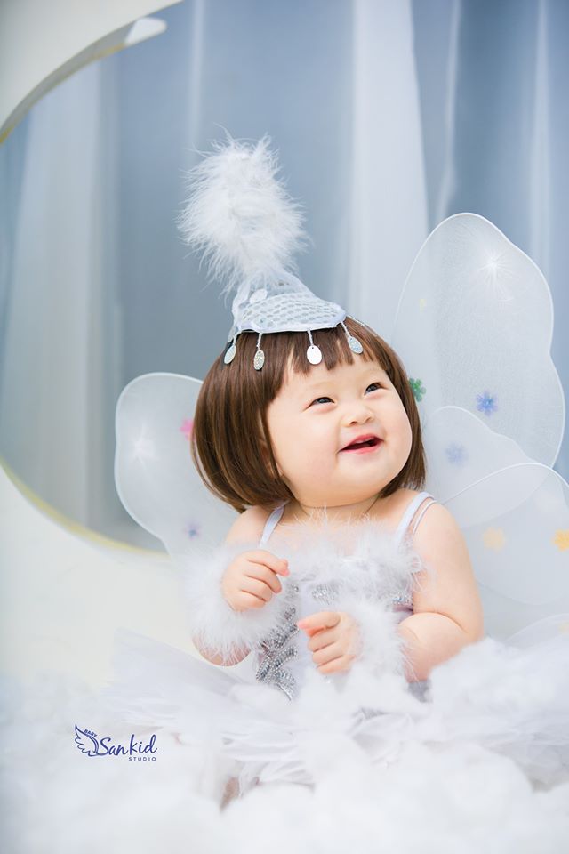 Chụp ảnh kỷ niệm sinh nhật 1 tuổi cho bé  Ảnh viện Bé Thiên Thần chụp ảnh  cho bé yêu tại Hải Phòng