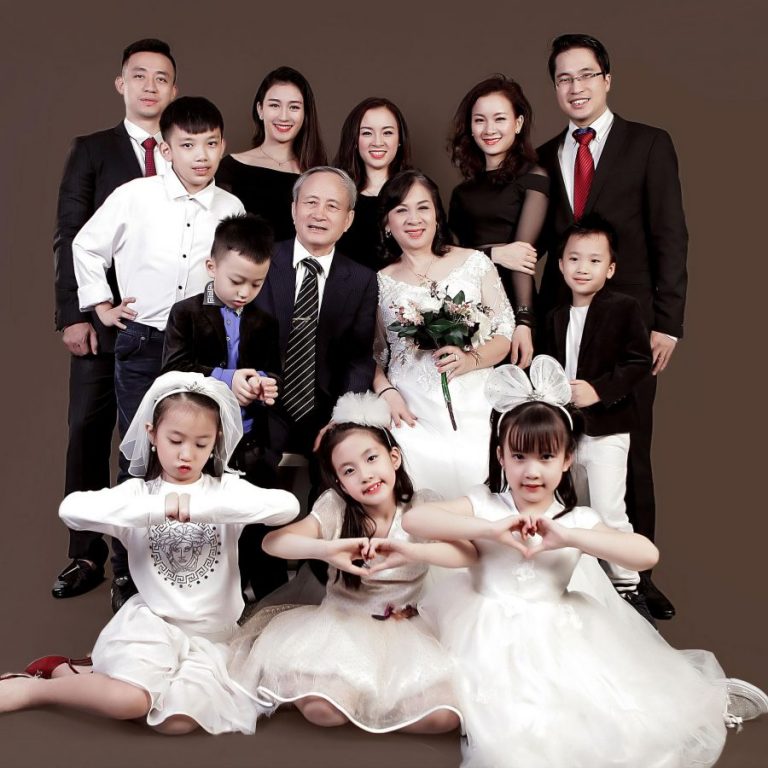 Chụp ảnh gia đình kiểu Hàn Quốc ở TpHCM