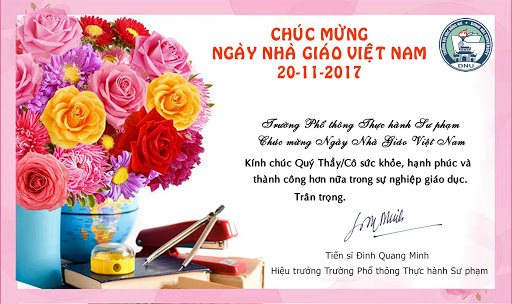 Thư chúc mừng 20-11 ngày Nhà Giáo Việt Nam đẹp