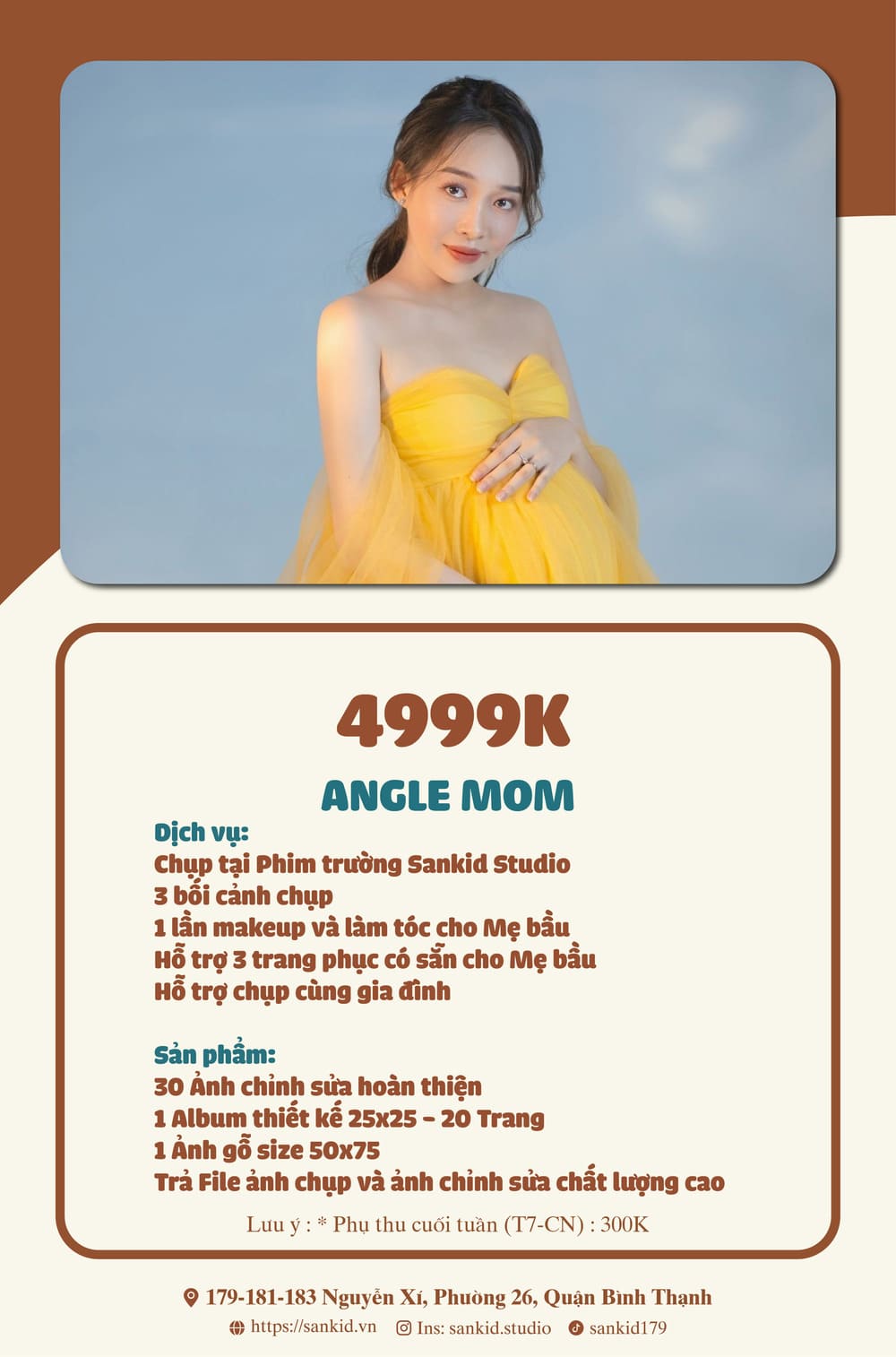 GÓI CHỤP ẢNH BẦU - ANGEL MOM 5