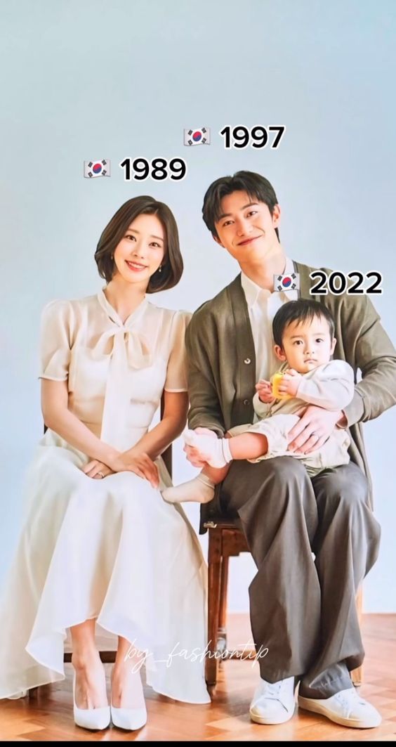 Concept ảnh gia đình Hàn Quốc