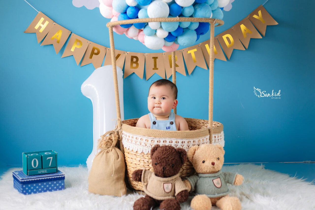 Album ảnh sinh nhật bé trai đẹp