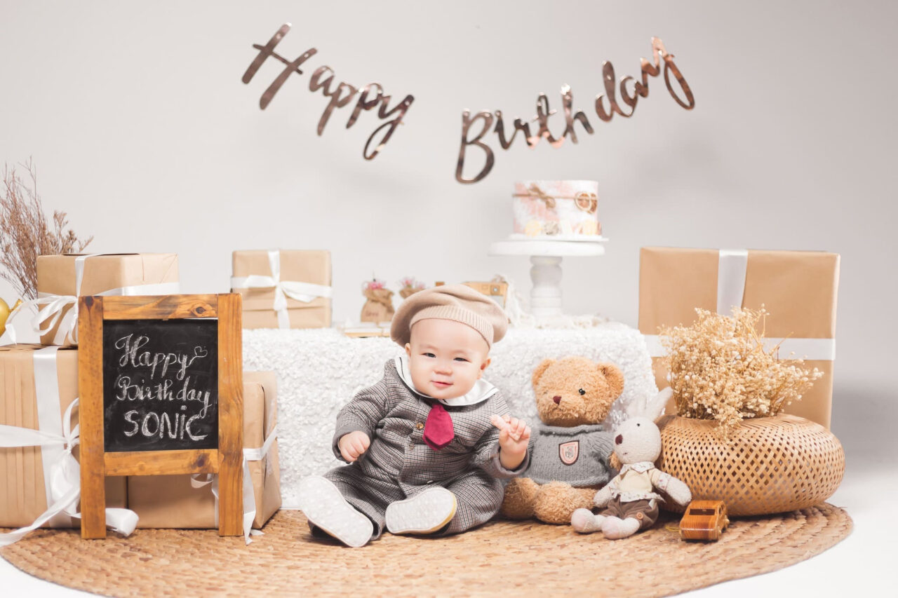 Album ảnh sinh nhật bé trai đẹp