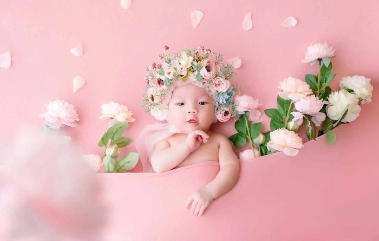 CONCEPT NEWBORN FLOWER