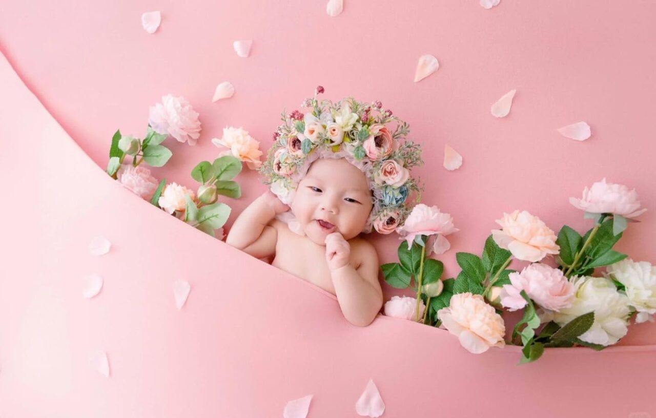 CONCEPT NEWBORN FLOWER