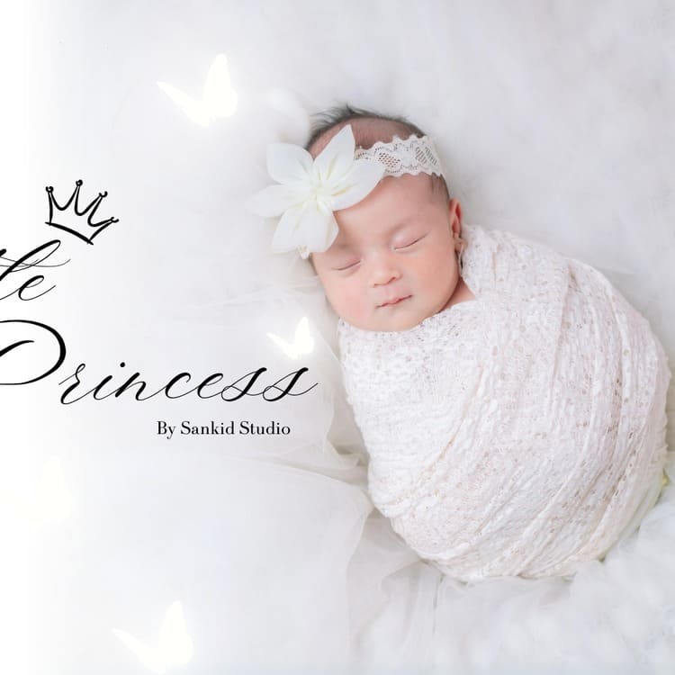 concept newborn little princess