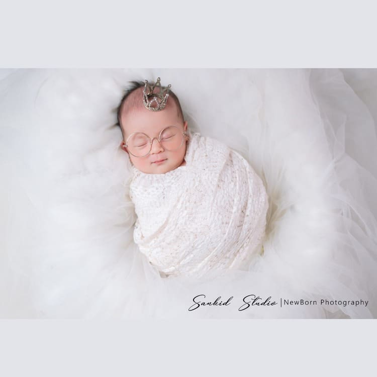 concept newborn little princess