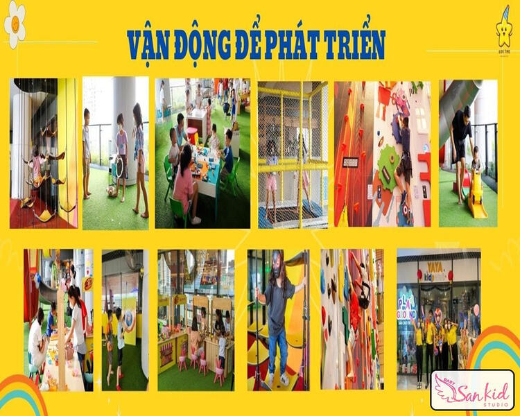 Yaya Kids Club thực sự là một thiên đường dành cho trẻ em với vô vàn trò chơi hấp dẫn