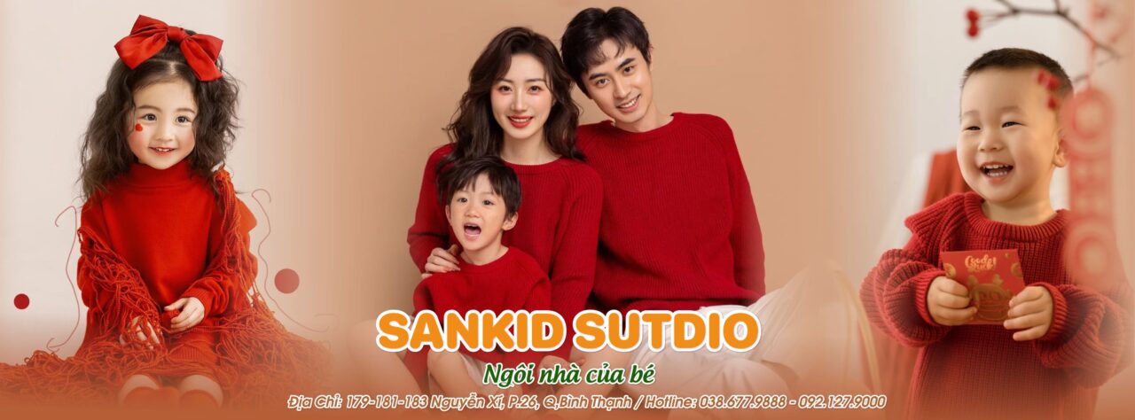 Sankid Studio chụp ảnh cho bé đẹp ở TPHCM và Bình Thạnh